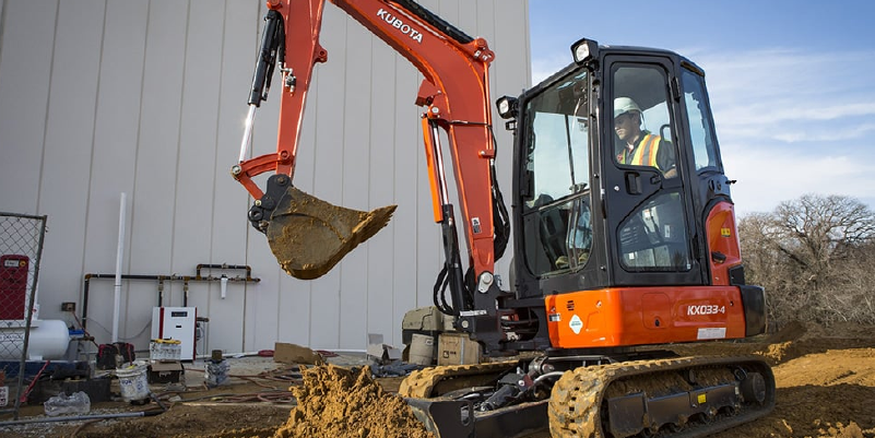 Kubota KX033-4 Compact Excavator For Sale In Irving, TX