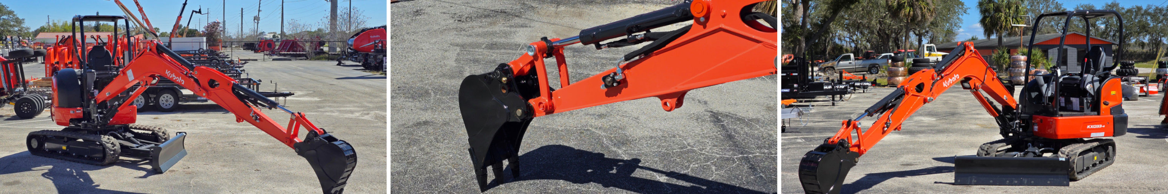 Kubota KX033-4 Angle Blade For Sale Near Prosper, TX